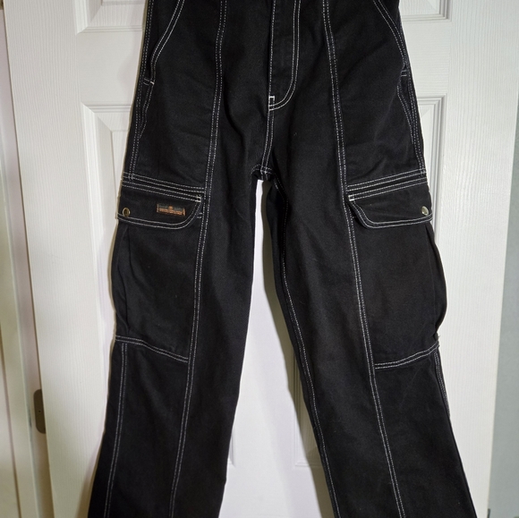 BDG / Urban Outfitters Women's Blaine High Waisted Skate Board Black Jeans Sz 26 - Picture 9 of 16